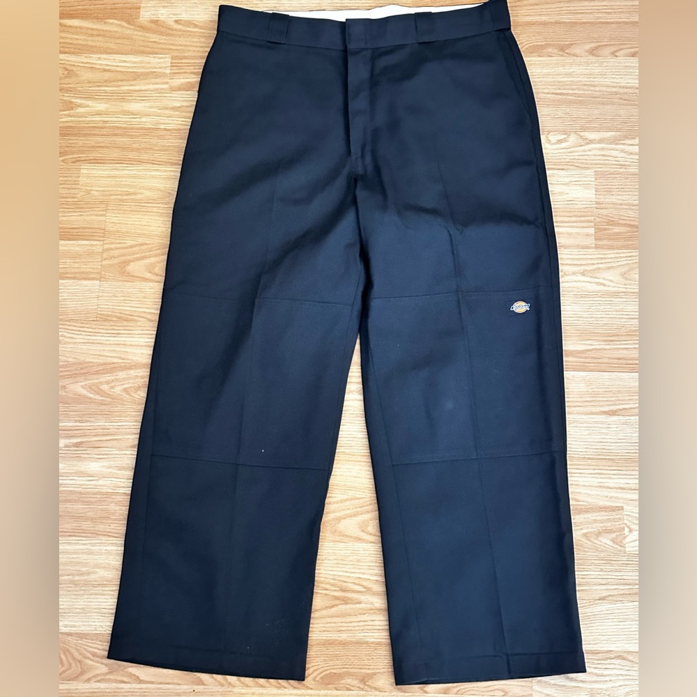 Dickies Men's Black and Navy Trousers